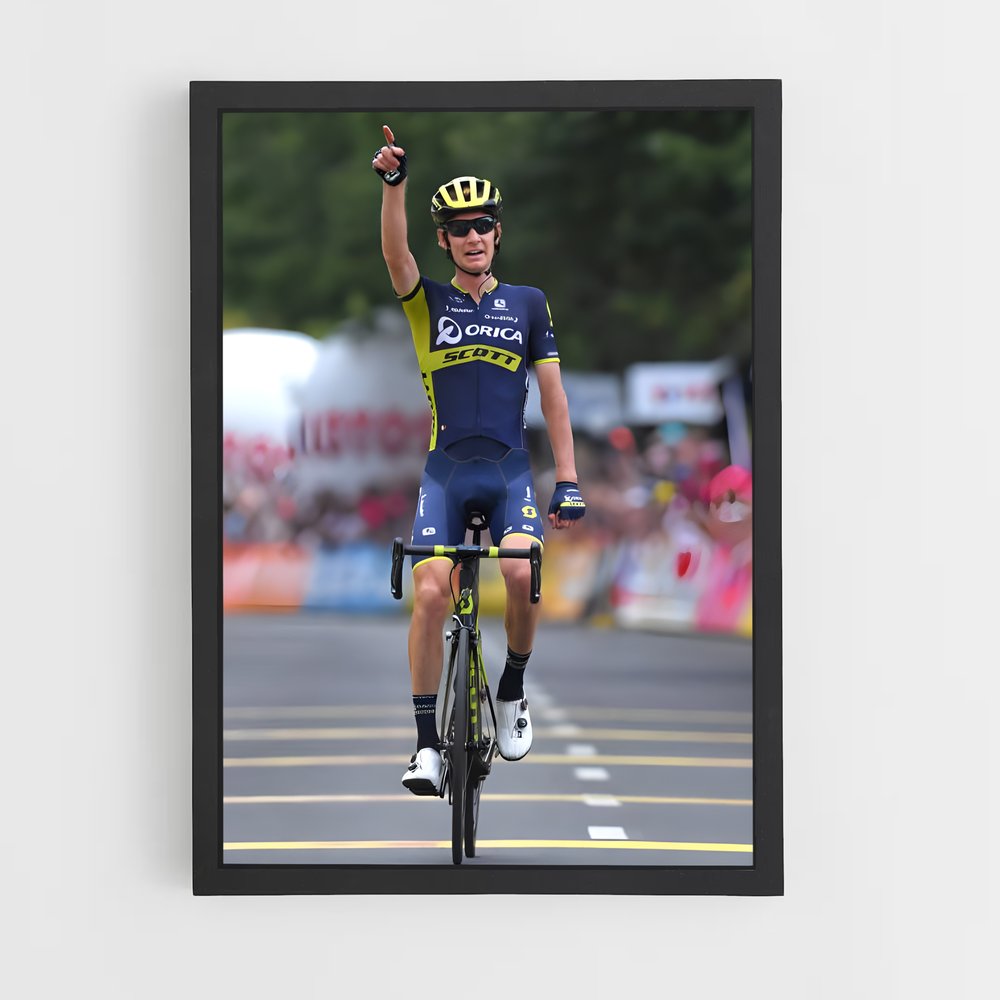 Poster Jack haig – affiche Cyclisme (vue 2)